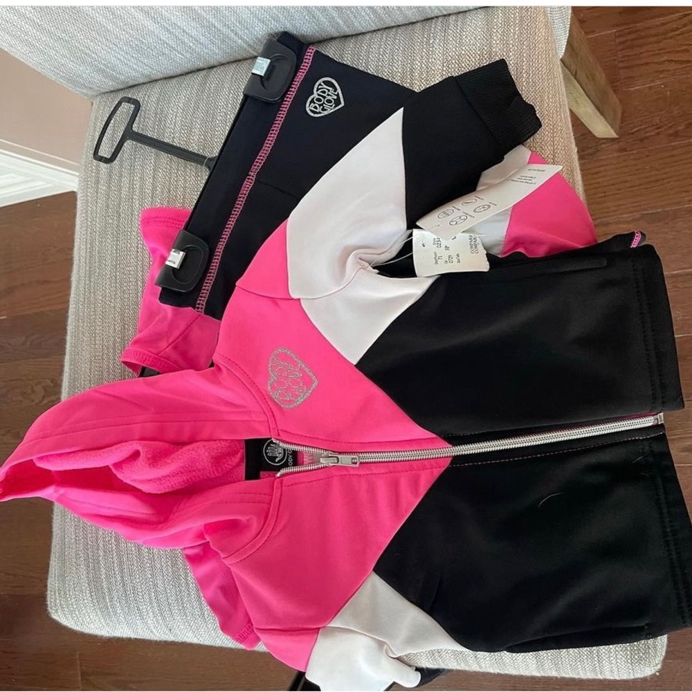 Never worn with tags track suit for 12 month baby girl